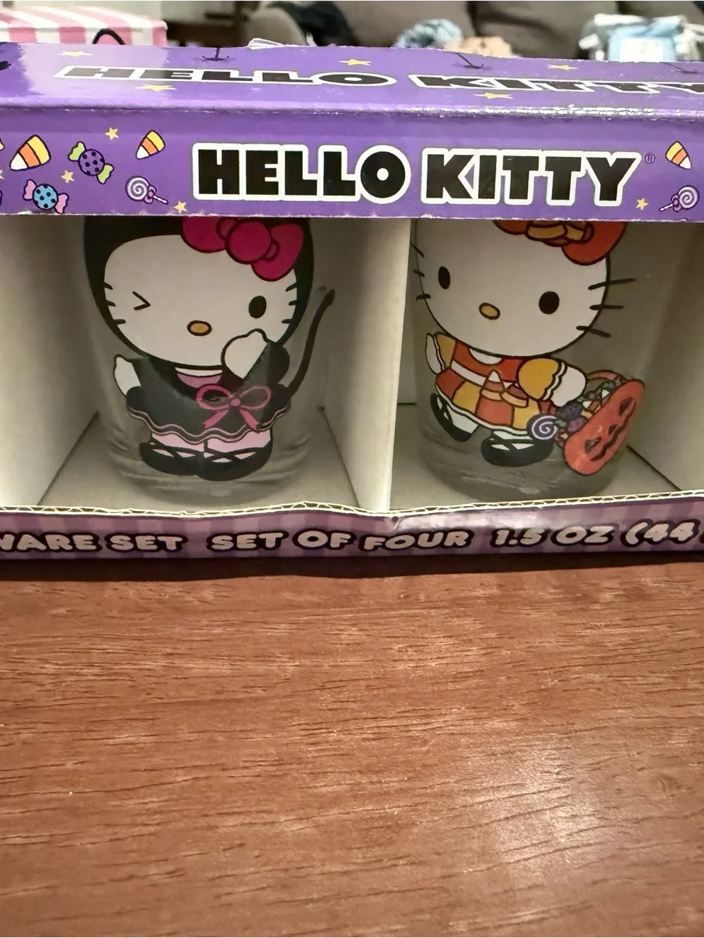 Hello Kitty Mini Ceramic Shot Glasses-3 sets